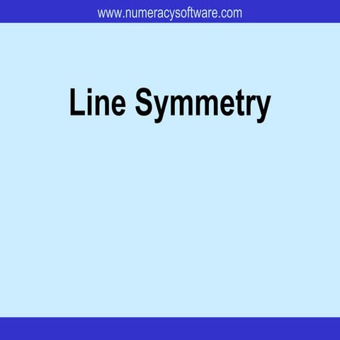 Line symmetry