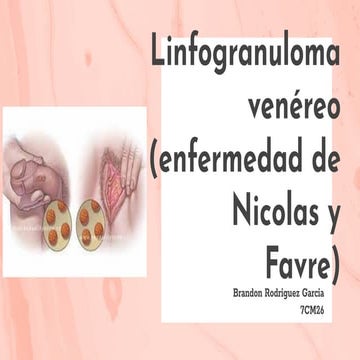 Linfogranuloma venéreo , patologia dermatologica | PDF