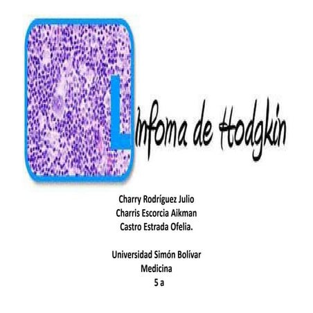 Linfoma de hodgkin