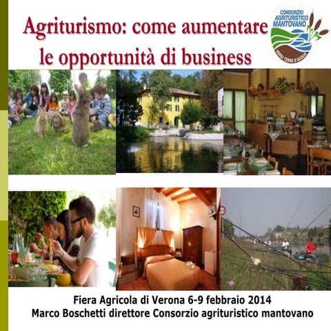 L'Informatore Agrario. Marco Boschetti. Agriturismo.Diversificare l'attivita ...