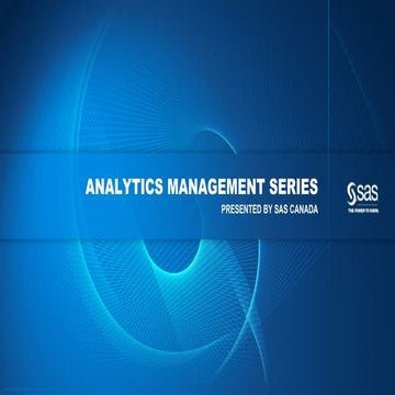 How to sustain analytics capabilities in an organization