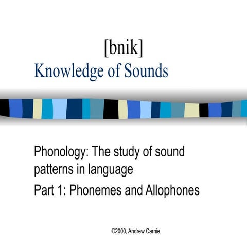 Phonology | PDF