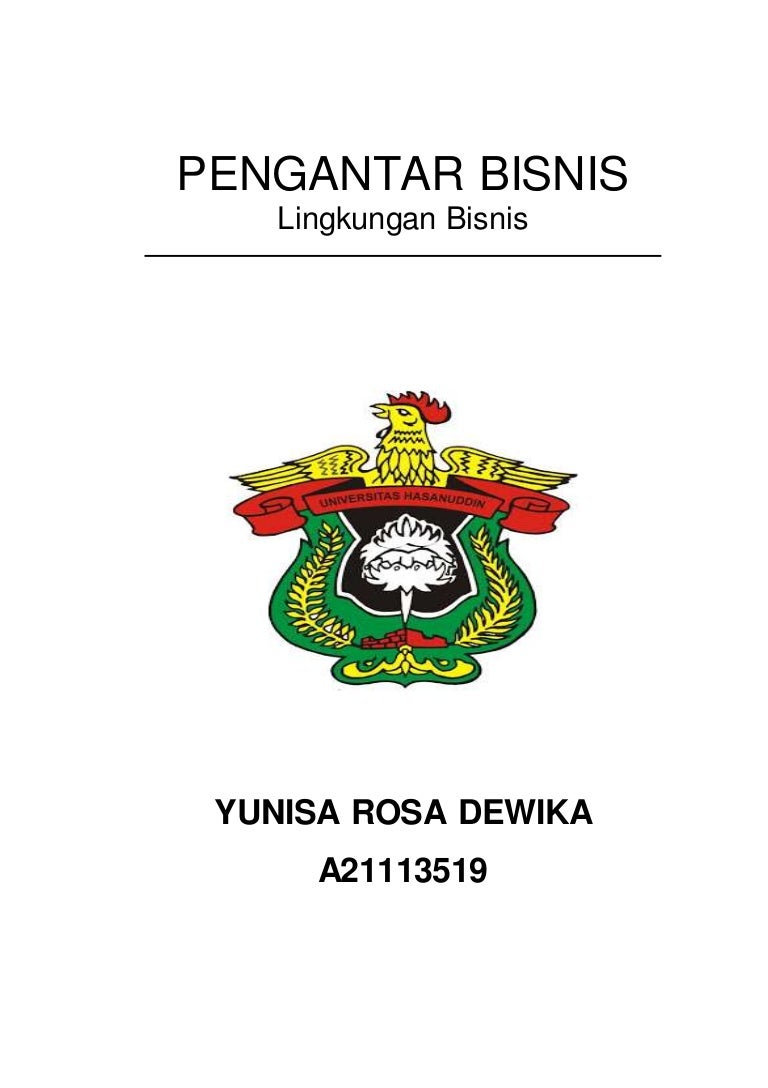 Pengantar Bisnis Lingkungan Bisnis