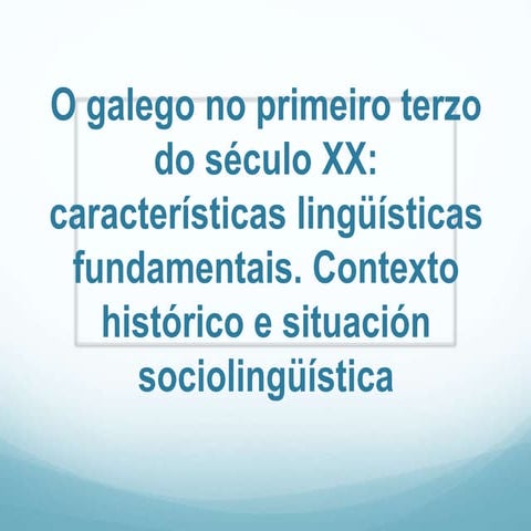 Lingua das irmandades