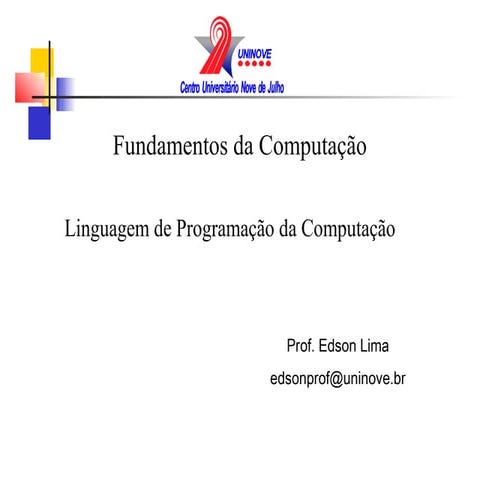 Linguagem de programação 
