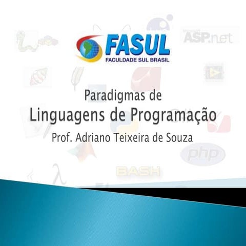 Paradigmas de Linguagens de Programação - Classificações | PDF