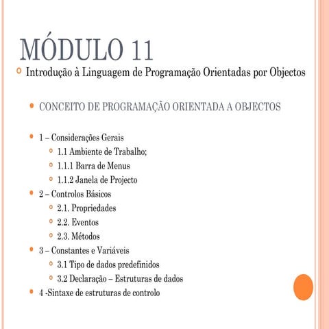 Linguagens de programação 12º M11