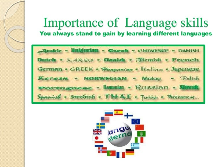Be a Linguist