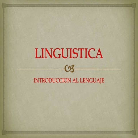 BASES LINGUISTICA COMO CIENCIA