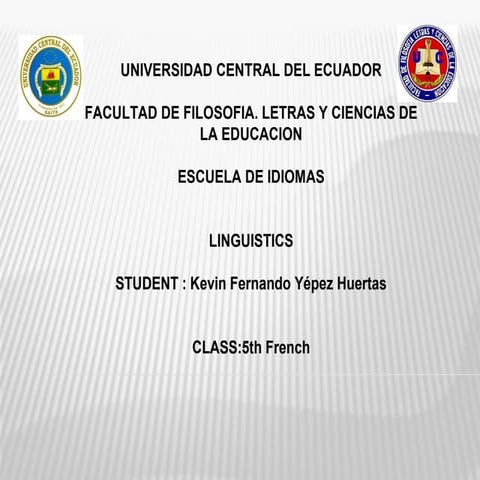 Organigramas de Linguistica