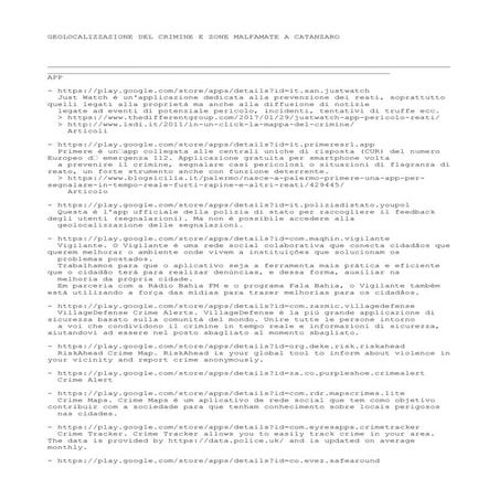 Link. crime mapping [sc]