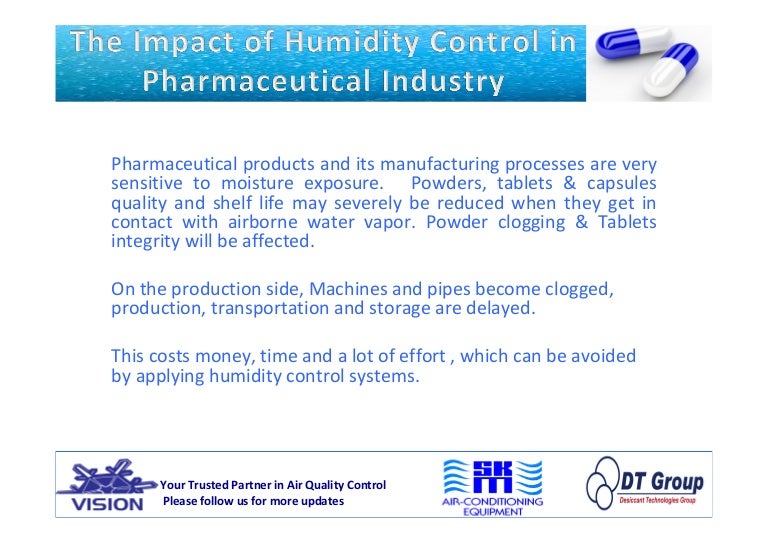 The Impact of Humidity Control in Pharmaceutical Industry