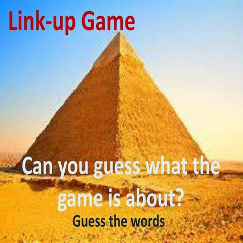 Link up game aift 3 coursebook inspiration ppt
