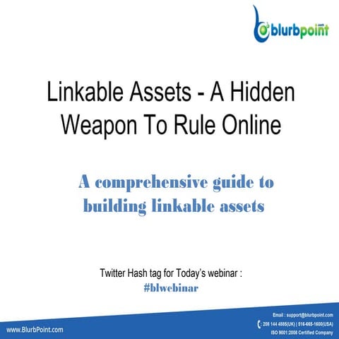 Linkable assets   a hidden weapon to rule online