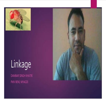 Linkage/class 12 biology