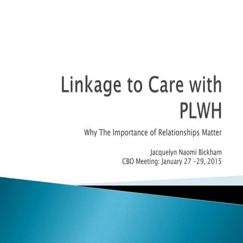 LTC with PLWH - Jackie Bickham