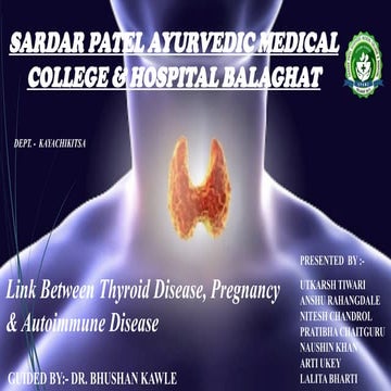 Link Between Thyroid Disease, Pregnancy & Autoimmune by UTKARSH TIWARI ...