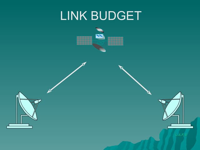 Satellite link design | PDF