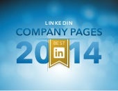 Best LinkedIn Company Pages in 2014