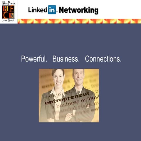 Linked In Networking with Helping Friends
