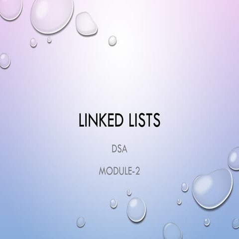 Linked-List with operations and algorithms.ppt