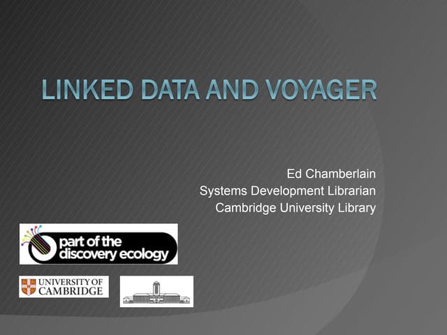 Linked data and voyager