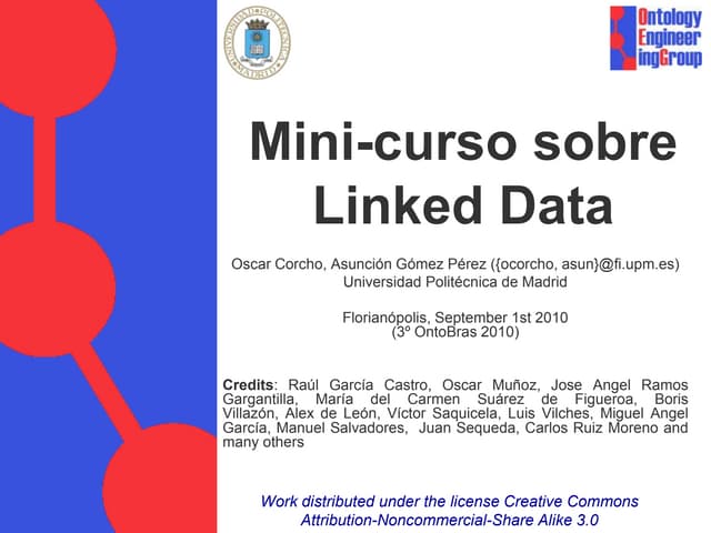 Linked Data Tutorial (Florianópolis)