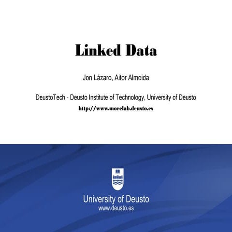 Introducción a Linked Data [esp]