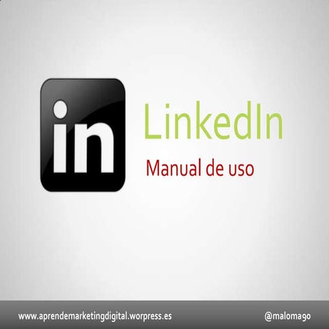 Manual de Uso LinkedIn