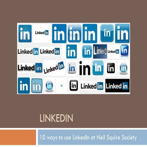 Get going with LinkedIn