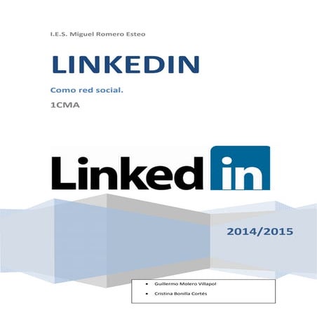 ESTUDIO DE LINKEDIN 2025 REALIZADO POR METRICOOL | PDF