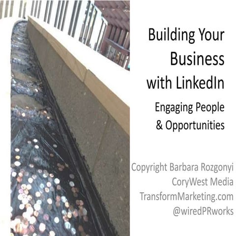 LinkedIn Business Building Tips for Meeting and Event Planners by Barbara Rozgonyi