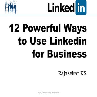 How to Leverage Linkedin for Lead G...