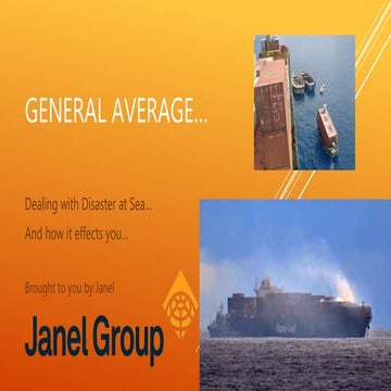 General Average - Explained. Why you Need to Know