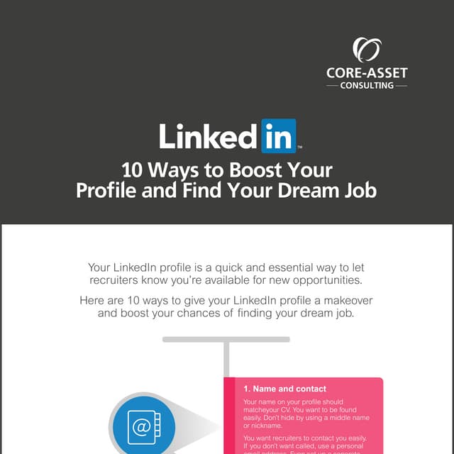 10 Ways to Boost Your LinkedIn Profile and Find Your Dream Job | PDF