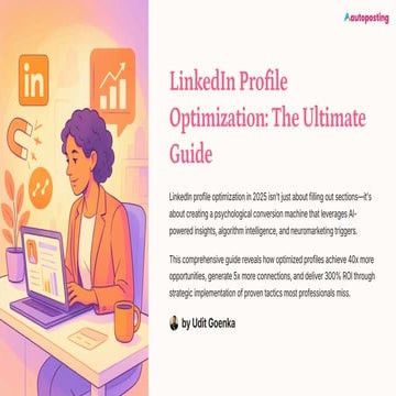 LinkedIn Profile Optimization: See Guranateed Growth by Autoposting.ai