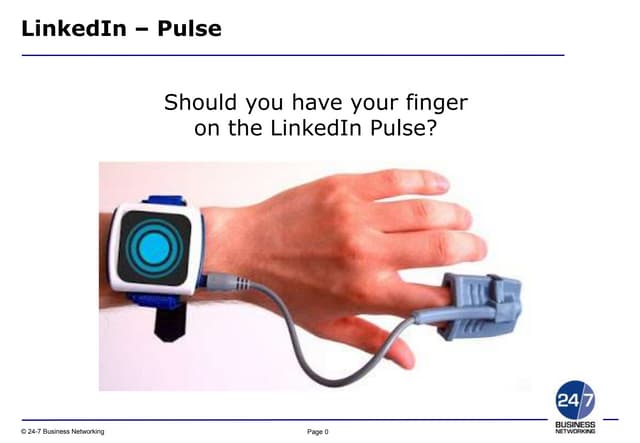 Linked in   pulse introducing blogging