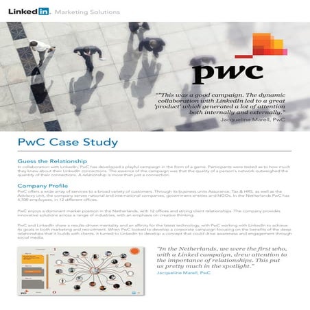 LinkedIn PWC Case Study
