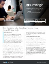 Sumologic LinkedIn Case Study