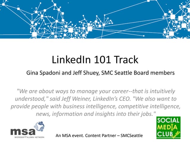 Linkedin 101