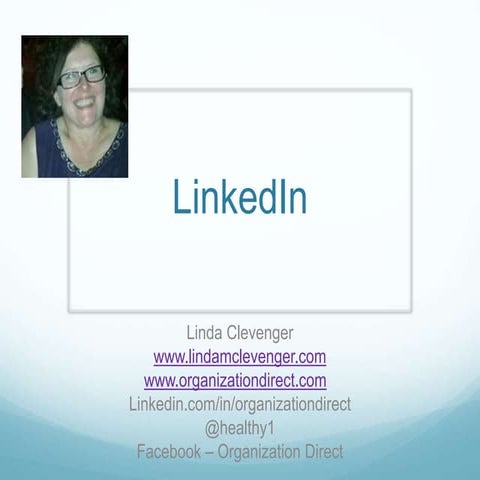 LinkedIn Presentation 2016 - How to Utilize LinkedIn to Grow your Network 
