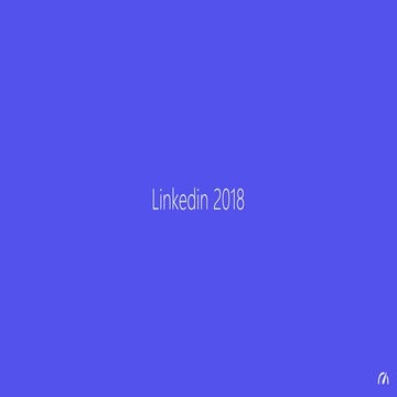 Linkedin 2018 (by Adrián Chiogna).