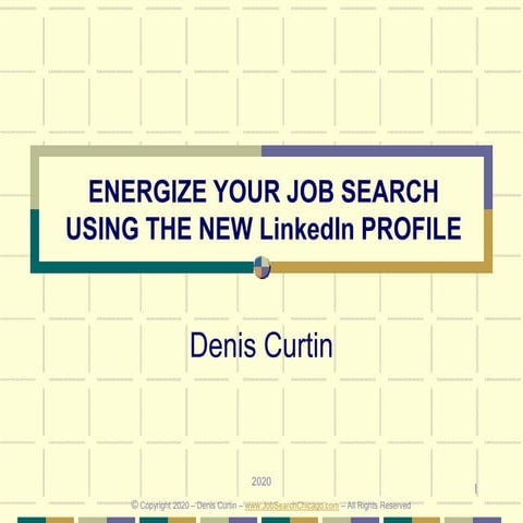 LinkedIn ICN Webinar - Sept. 17, 2020