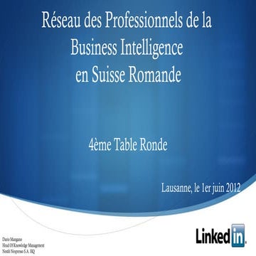 Linked in 4eme table ronde 20120601