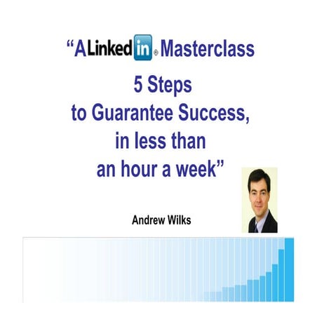 Linked In   5 Steps To Success