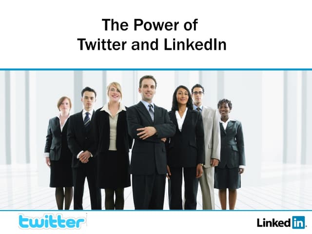 Linkedin And Twitter