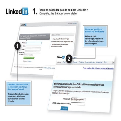 LinkedIn - Atelier | PDF