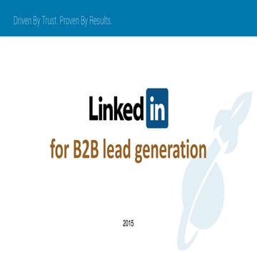 LinkedIn B2B Lead Generation Strategies