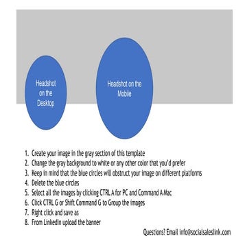 LinkedIn Banner Template