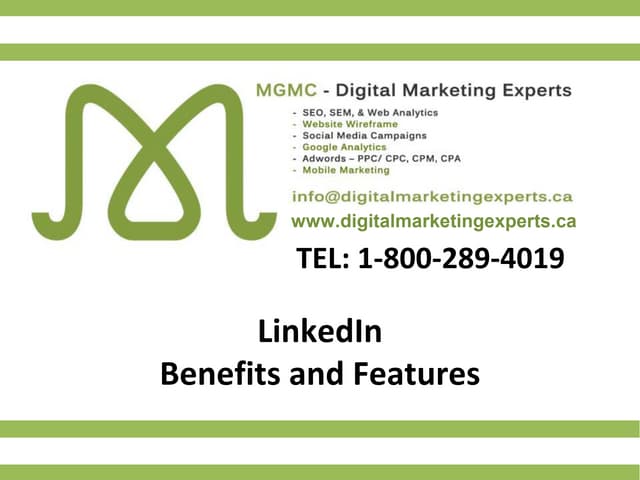 LinkedIn Benefits and Features